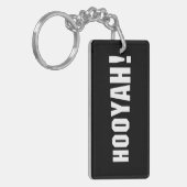 HOOYAH! SCHLÜSSELANHÄNGER (Vorderseite links)
