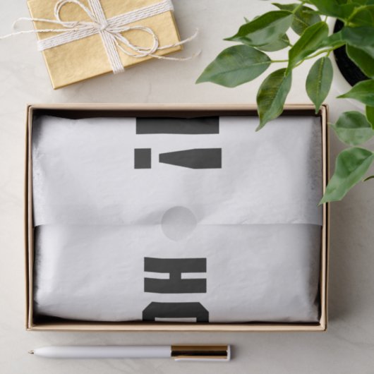 HOOYAH! SEIDENPAPIER (Geschenk)