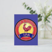 Hop a Doodle IPA Beer Postkarte (Stehend Vorderseite)
