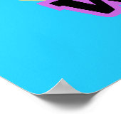 Hop auf der wilden Seite Poster (Ecke)