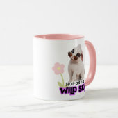 Hop auf der wilden Seite Tasse (VorderseiteRechts)