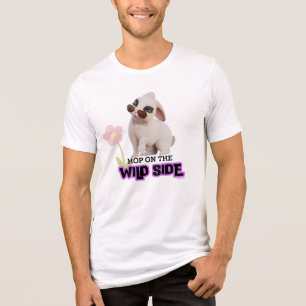 Hop auf der wilden Seite Tri-Blend Shirt