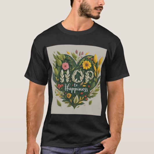 Hop auf Glück T-Shirt (Vorderseite)