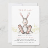 Hop auf Osterfeigen Einladung zur Eizelljagd (Vorderseite)