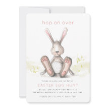 Hop auf Osterfeigen Einladung zur Eizelljagd