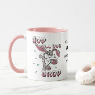 Hop, bis du den Brauch abgibst Tasse