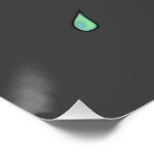Hop, bis du gefallen bist poster (Ecke)