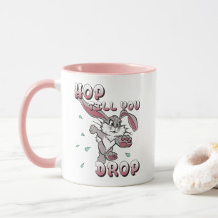 Hop, bis du gefallen bist tasse