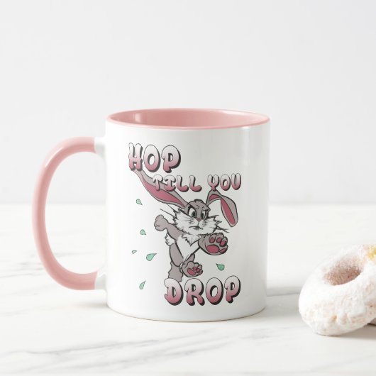 Hop, bis du gefallen bist tasse (Mit Donut)