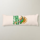 Hop durch die harten Tage Amazonas-Baumfrosch Seitenschläferkissen (Vorderseite)