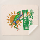 Hop durch die harten Tage Amazonas-Baumfrosch Sherpadecke (Vorderseite (Horizontal))