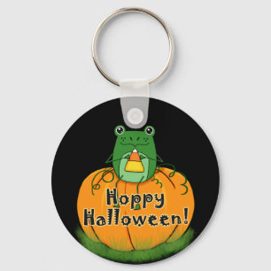 Hop Halloween Frosch Schlüsselanhänger