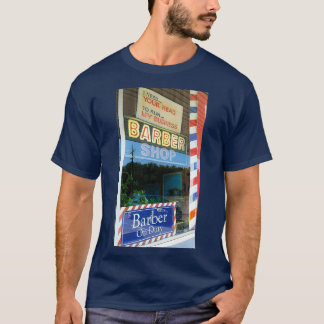 Hop hoch zum Barbershop T-Shirt