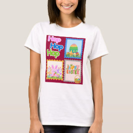 Hop Hop Hop Süßes Ostern Damen T-Shirt