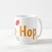 HOP HOP Osterbecher Kaffeetasse (VorderseiteRechts)