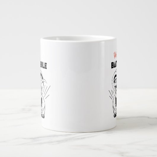 Hop in Batmobile Jumbo-Tasse (Vorderseite)