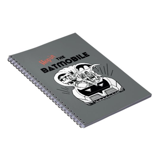 Hop in Batmobile Notizblock (Rechte Seite)