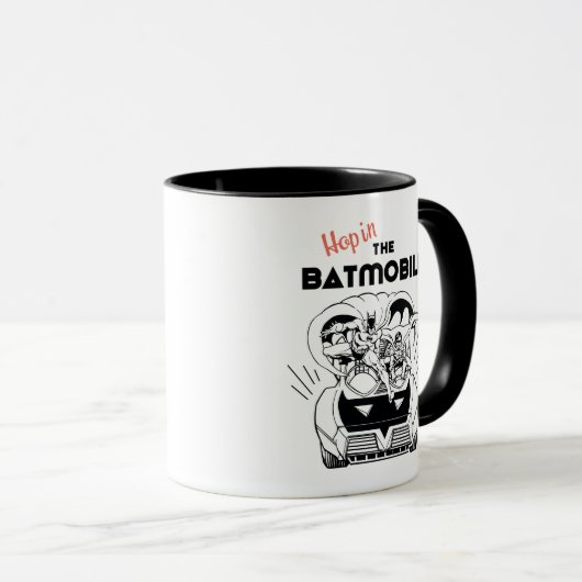 Hop in Batmobile Tasse (VorderseiteRechts)