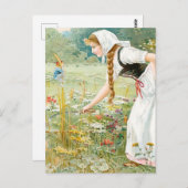 "Hop O My Thumb" von E S Hardy Postkarte (Vorne/Hinten)