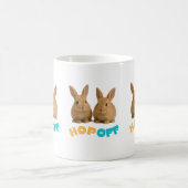 Hop Off Bunny – Cute & Sassy Rabbit Kaffeetasse (Mittel)