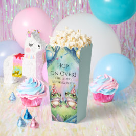 Hop On Over Birthday Party  Geschenkschachtel