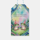 Hop On Over Birthday Party Thank You Geschenkanhänger (Rückseite)