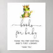 Hop On Over Frog Books for Baby Poster (Vorne)