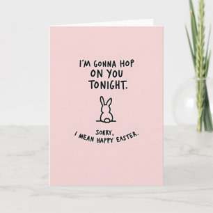 Hop On You Frohe Ostern Karte