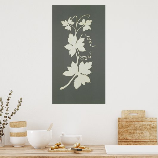 Hop Pflanze Poster (Küche)