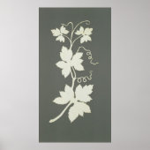 Hop Pflanze Poster (Vorne)