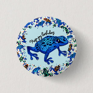 Hop-py Birthday Button