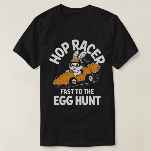 Hop Racer Bunny Tee (Design vorne)