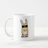Hop Stuff Funny Bunny Rabbit Pub Kaffeetasse (Links)
