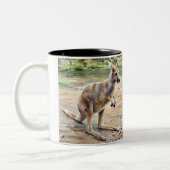Hop to it Kangaroo Tasse (Links)