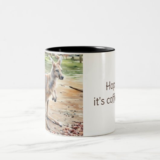 Hop to it Kangaroo Tasse (Mittel)