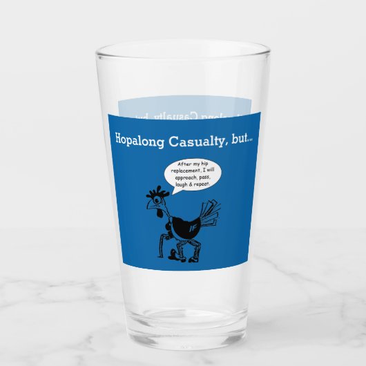 Hopalong Casuala - Funny Angesagt Replacement Glas (Vorderseite)
