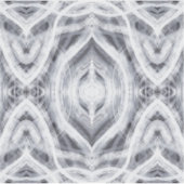 Hope Abstract Black and White Watercolor Art Aufkleber (Vorderseite)