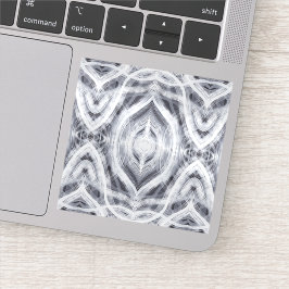 Hope Abstract Black and White Watercolor Art Aufkleber