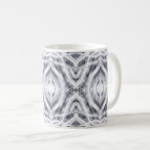 Hope Abstract Black and White Watercolor Art Kaffeetasse (VorderseiteRechts)