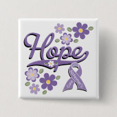 Hope Alzheimer's Awareness Button (Vorderseite)