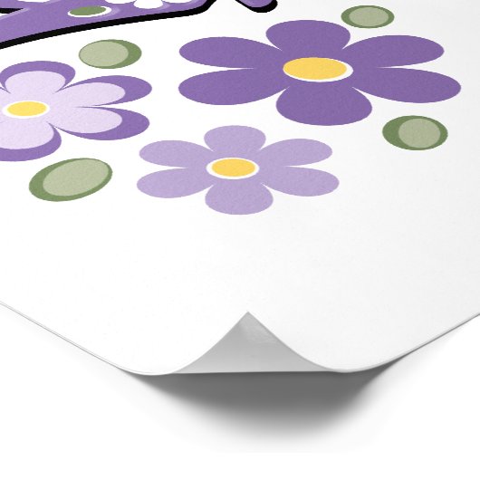 Hope Alzheimer's Poster Print (Ecke)