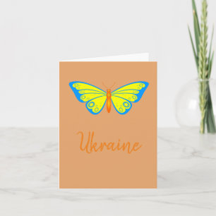 Hope Amidst Ukraine Conflict Grußkarte Karte