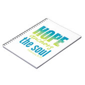 Hope Anchors Soul - Hebräer 6:19 Notizblock (Linke Seite)
