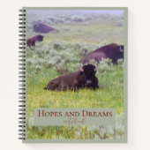 Hope and Dreams Notebook Notizblock (Vorderseite)