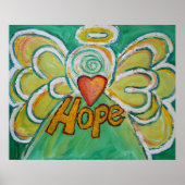 Hope Angel Art Poster Print (Vorne)