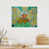 Hope Angel Art Poster Print (Küche)