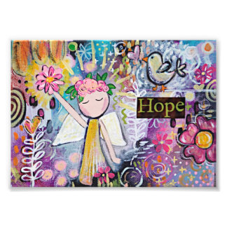 Hope Angel Art Print Fotodruck