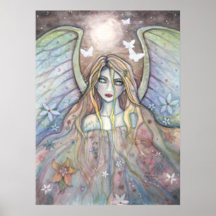 Hope Angel Fairy Poster von Molly Harrison