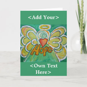 Hope Angel Greeting Card Karte
