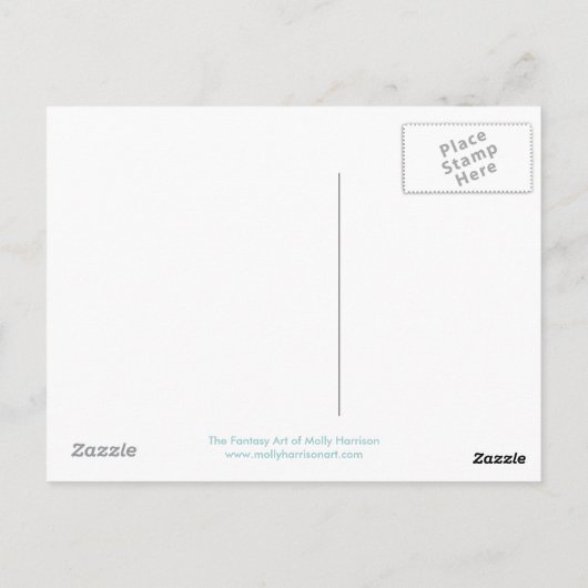 Hope Angel Postcard von Molly Harrison Postkarte (Rückseite)